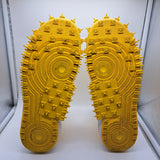 Nike AF1 Mid Off White Canary Yellow - size 10