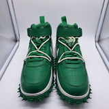 Nike AF1 Mid Off White Green - size 10
