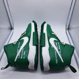 Nike AF1 Mid Off White Green - size 10