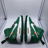 Nike AF1 Mid Off White Green - size 10