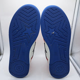 Bapesta Red White Patent Leather - size 10