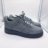Nike AF1 Low Smoke Grey Anthracite Diffused Blue - size 9