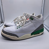 Jordan 3 Lucky Green - size 9w