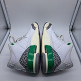 Jordan 3 Lucky Green - size 9w