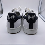 Bape Skull Sta White Black - size 13