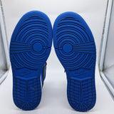 Jordan 1 Mid Black Royal Blue - size 6y