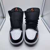 Jordan 1 Mid Mismatch Swoosh - size 9.5