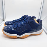 Jordan 11 Low Midnight Navy - size 9.5