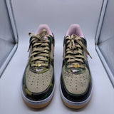 Nike AF1 Low Patent Camo Pink - size 13