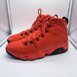 Jordan 9 Chile Red - size 9.5