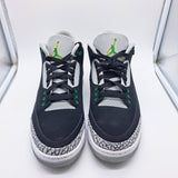 Jordan 3 Pine Green - size 9