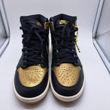 Jordan 1 Metallic Gold - size 10