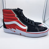 Vans SK8-Hi Bolt Racing Red - size 12