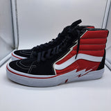 Vans SK8-Hi Bolt Racing Red - size 12