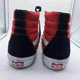 Vans SK8-Hi Bolt Racing Red - size 12