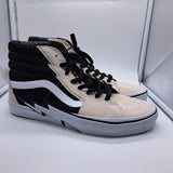 Vans SK8-Hi Bolt Antique White Black - size 12