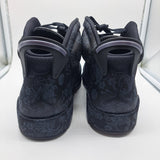 Jordan 6 Triple Black - size 10w