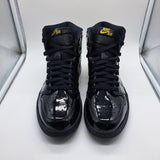 Jordan 1 Black Metallic Gold - size 9.5
