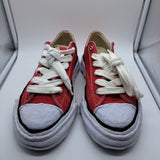 Maison Mihara Yasuhiro Hank OG Sole Canvas Low Faded Red - size 44(11us)