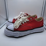 Maison Mihara Yasuhiro Hank OG Sole Canvas Low Faded Red - size 44(11us)