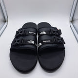 Supreme x The North Face Black Slides - size 10