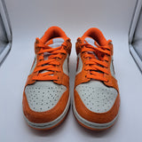 Nike Dunk Low Cracked Orange - size 8.5w