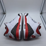 Jordan 3 Fire Red - size 5.5y
