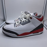 Jordan 3 Fire Red - size 10