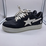 Bapesta Low Black White - size 10