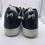 Bapesta Low Black White - size 10