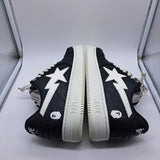 Bapesta Low Black White - size 10