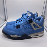 Jordan 4 University Blue - size 9.5