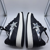 Bape Sta Black Silver - size 10