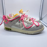 Nike Off White Dunk Low Lot 17 - size 9