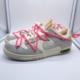 Nike Off White Dunk Low Lot 17 - size 9
