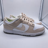 Nike Dunk Low White Light Orewood Brown - size 10w