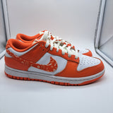 Nike Dunk Low Orange Paisley - size 10w