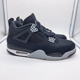 Jordan 4 Black Canvas - size 8.5
