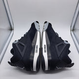Jordan 4 Black Canvas - size 8.5