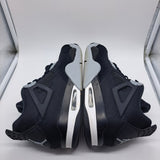 Jordan 4 Black Canvas - size 8.5