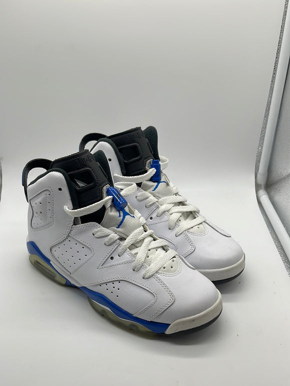 Jordan 6 Sport Blue - size 5y