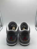 Jordan 3 Cool Grey - size 7.5
