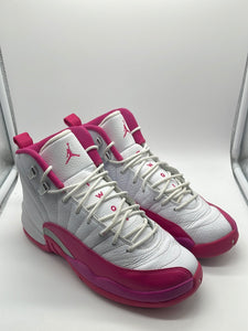 Jordan 12 Dynamic Pink - size 8y