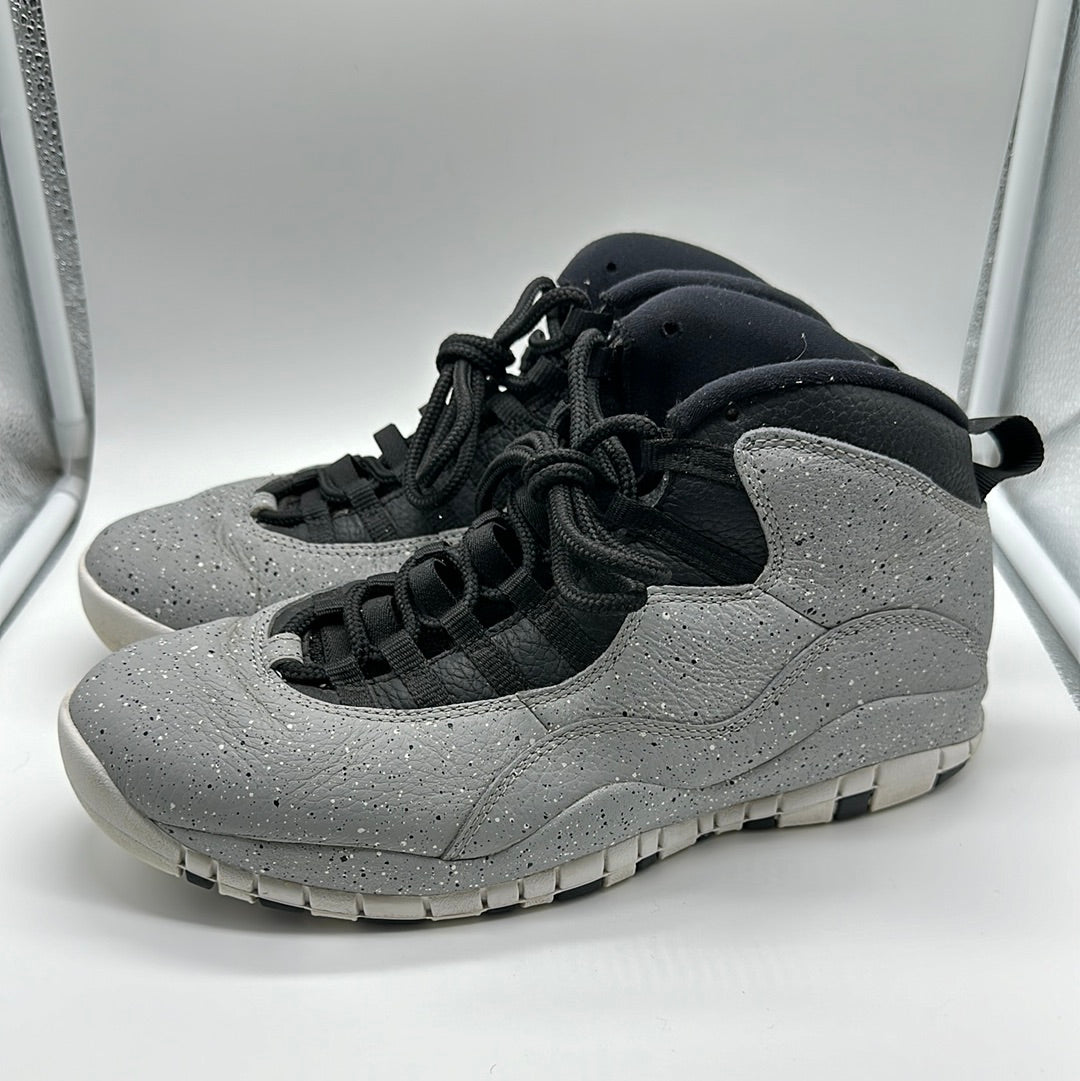 Jordan retro 10 grey and black online