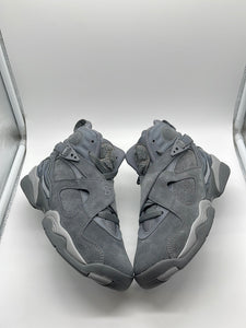 Jordan 8 Cool Grey - size 5y