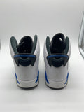 Jordan 6 Sport Blue - size 5y
