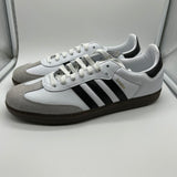Adidas Samba Cloud White Core Black - size 12