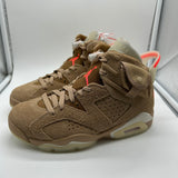 Jordan 6 Travis Scott British Khaki - size 5.5