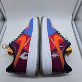 Nike AF1 Undefeated Multi Patent Total Orange - size 9