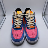 Nike AF1 Undefeated Multi Patent Total Orange - size 9